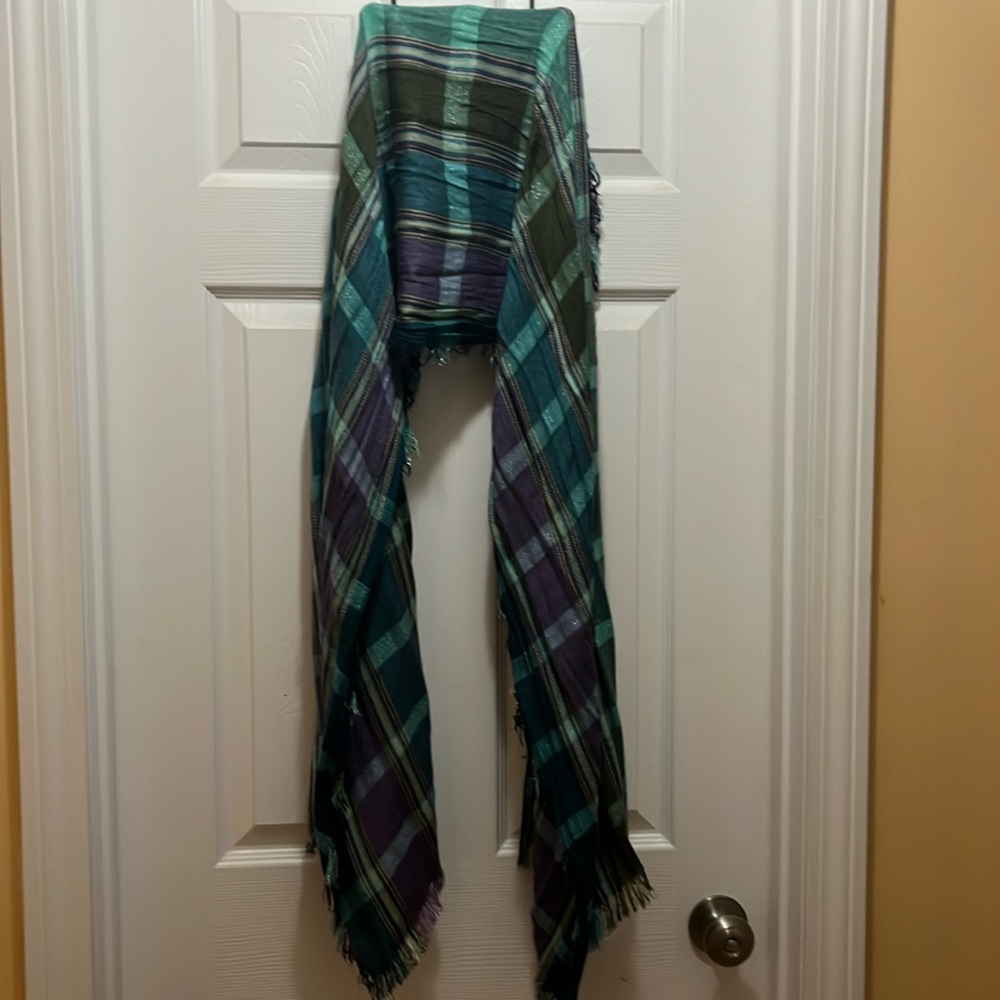 Plaid scarf